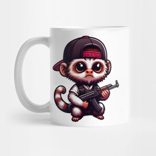 Tactical Marmoset Monkey Mug